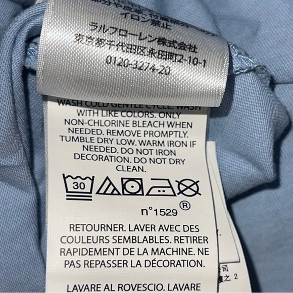 Polo Ralph Lauren Women’s 
Westernwear Graphic Short Sleeve T-Shirt Blue Size XL - Picture 8 of 12